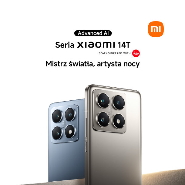 Nowe Xiaomi 14T z&nbsp;cashbackiem do&nbsp;800&nbsp;zł