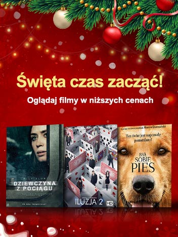 Oglądaj filmy w biższych cenach!