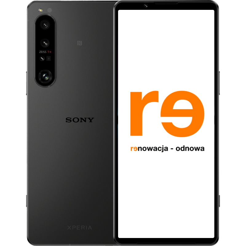 Sony Xperia 1 IV 5G 12/256GB - outlet czarny front