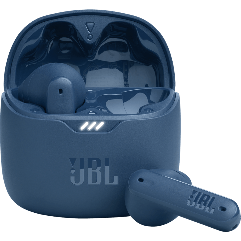 Słuchawki bezprzewodowe JBL TUNE FLEX niebieskie front