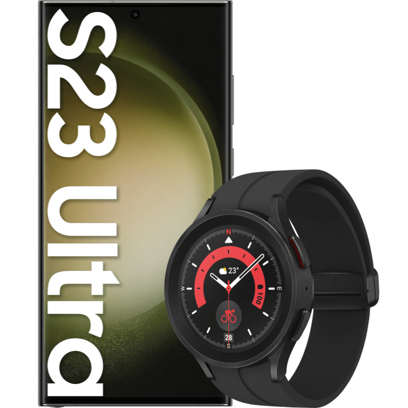 Samsung Galaxy S23 Ultra 5g 256gb Samsung Galaxy Watch 5 Pro 45mm