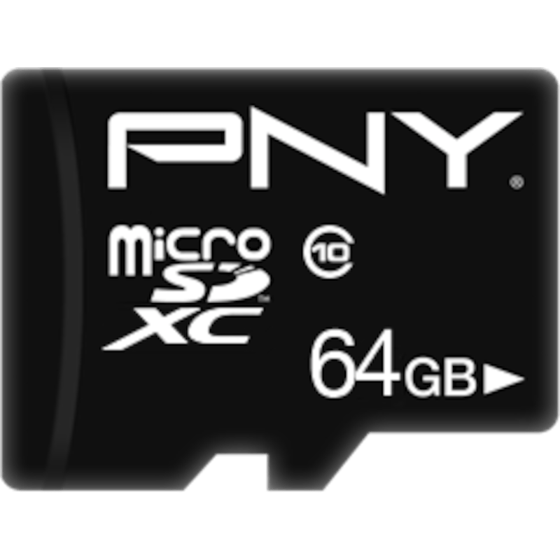 Karta pamięci PNY 64 GB microSD + SD adapter