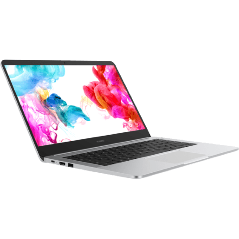 Laptop Huawei Matebook D14 2024 szary front lewy obrót