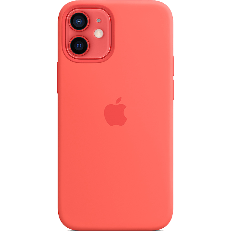 Etui Silicone Apple Case z MagSafe iPhone 12 Mini różowe
