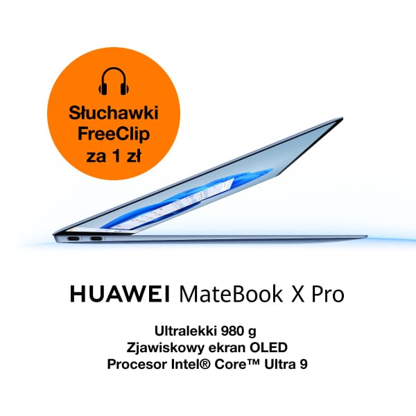Tylko teraz Huawei MateBook X&nbsp;Pro z&nbsp;przedłużoną o rok gwarancją