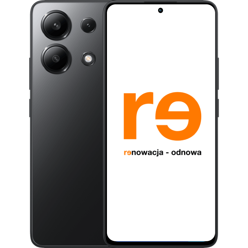 Xiaomi Redmi Note 13 6/128GB - outlet czarny front