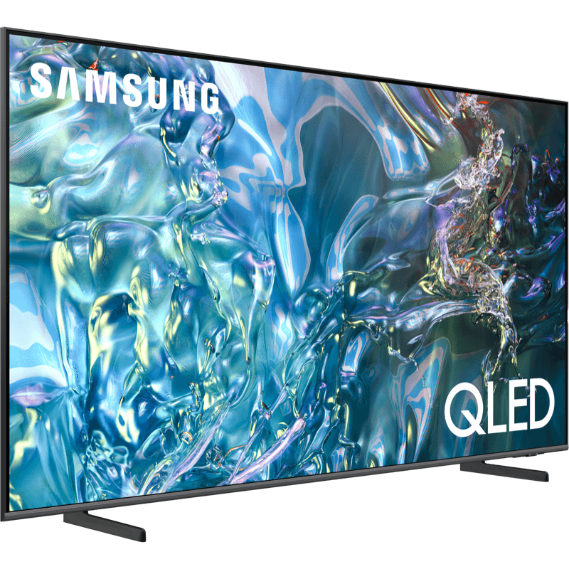 Telewizor Samsung Q67D QLED 4K czarny front prawy obrót