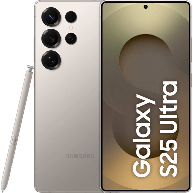 Samsung Galaxy S25 Ultra 5G szary front i tył