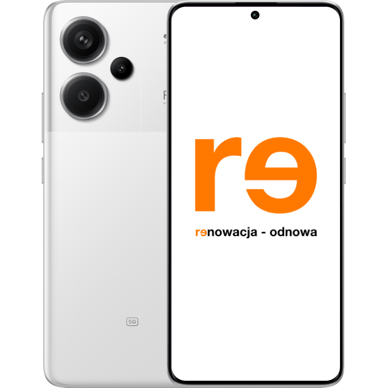 Xiaomi Redmi Note 13 Pro+ 5G 12/512GB - outlet biały front