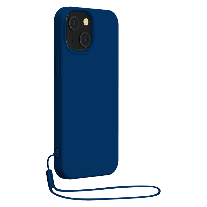 Etui silikonowe ochronne z paskiem COVDRAG iPhone 14 PLUS BB ciemno-niebieski wariant kolorystyczny