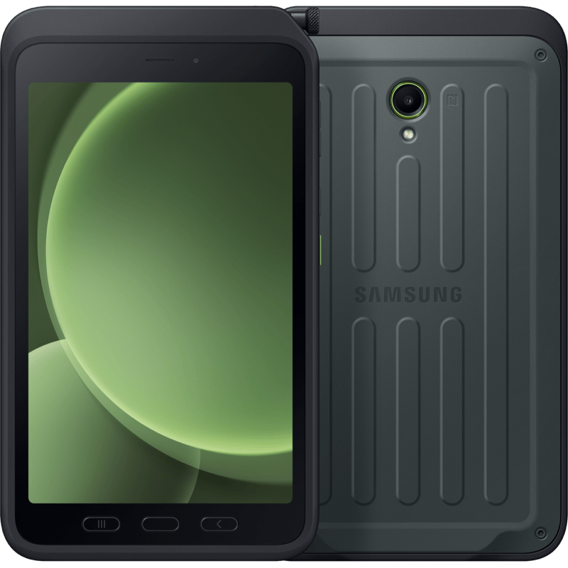 Samsung Galaxy Tab Active 5 5G 8/256 GB zielony front i tył