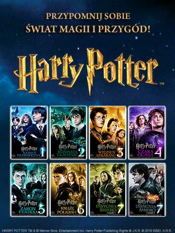 Filmy z Harrym Potterem w niższych cenach