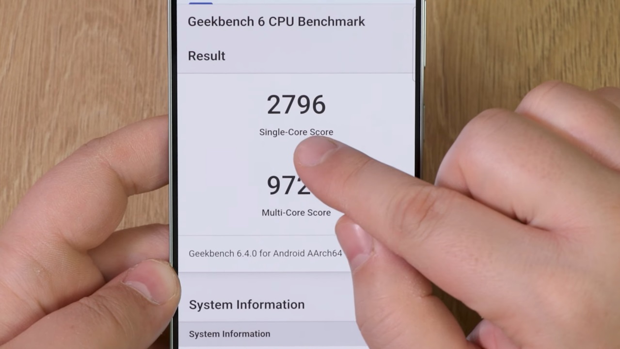 geekbench6 s25